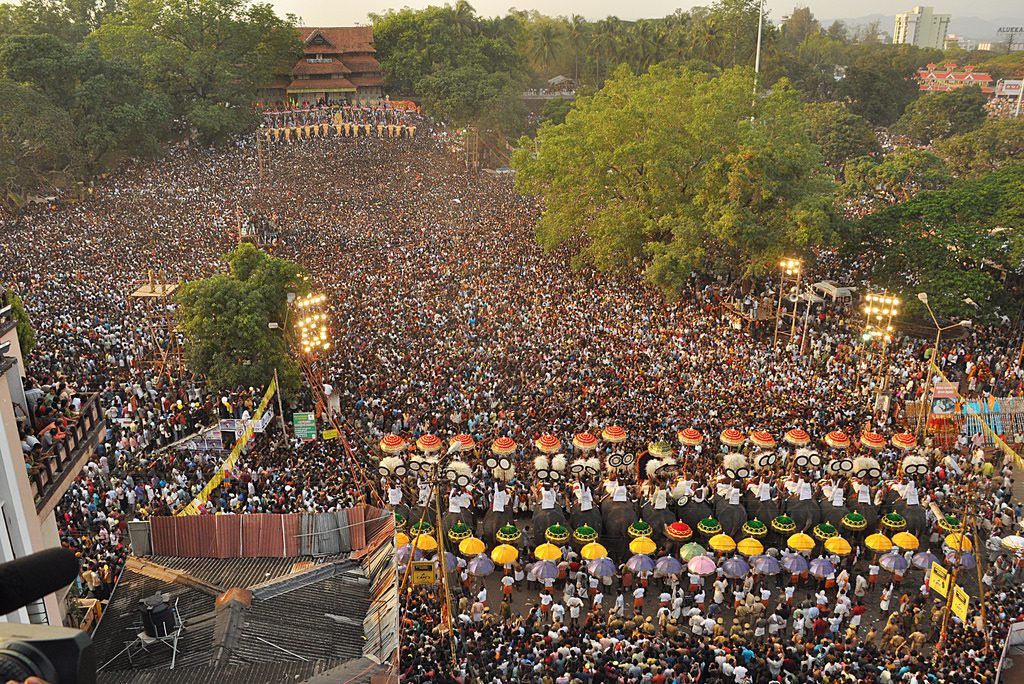 Thrissur Pooram: Kerala's Grandest Elephant Festival 2 thrissur-pooram-festival