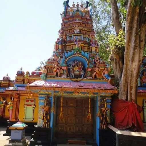 Aazhimala Siva Temple Entry Door