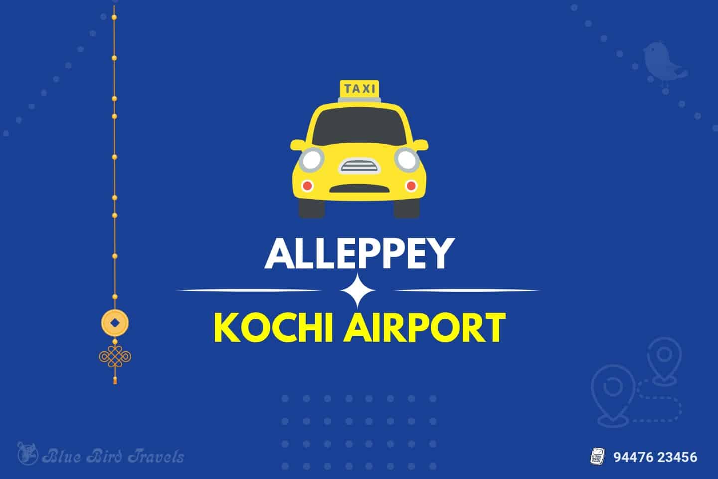 Alleppey to Cochin Airport Taxi ( featured image )