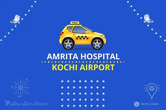 Amrita Hospital to Kochi Airport Taxi (Featured Image)