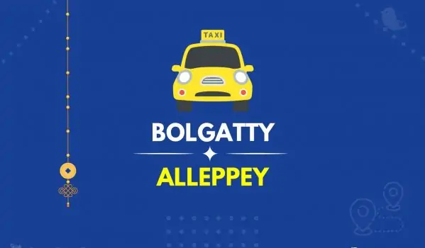 Bolgatty to Alleppey Taxi (Featured Image)