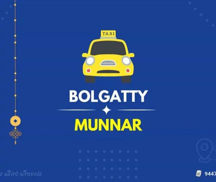 Bolgatty to Munnar Taxi (Featured Image)