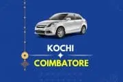 Cochin to Coimbatore Taxi- DZire
