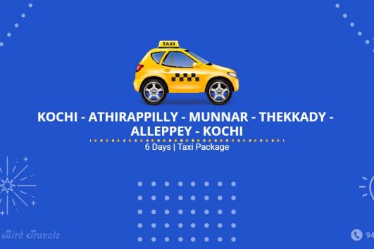 FB Image- Kochi Athirapilly Munnar Thekkady Alleppey Kochi Taxi Package (6 days) - P#0006