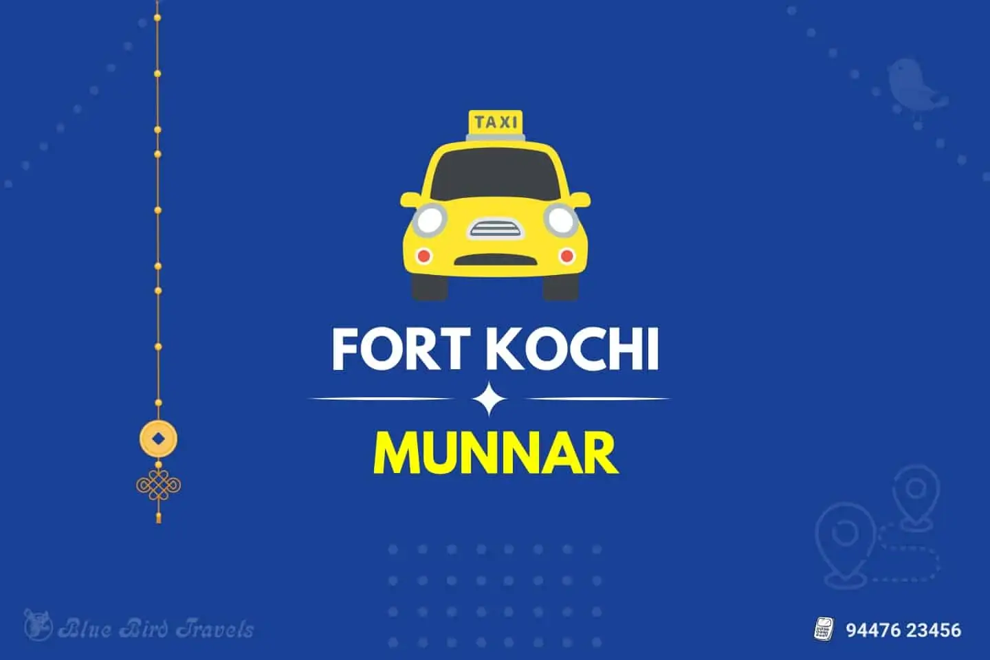 Fort Kochi to Munnar Taxi (Featurd Image)