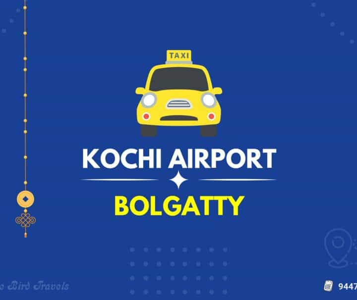 Kochi Airport to Bolgatty Taxi 1
