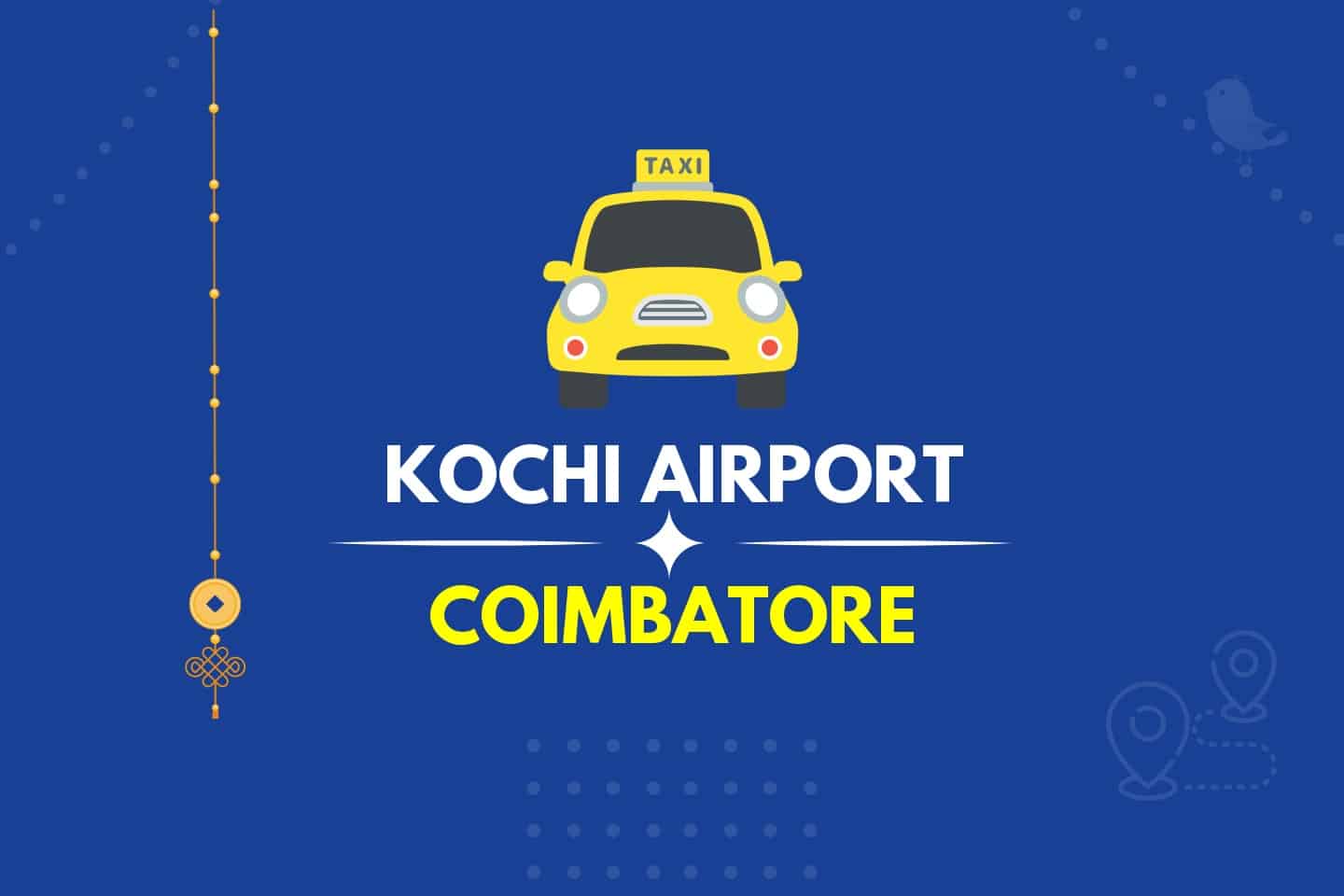 Kochi Airport to Coimbatore Taxi Featured Image