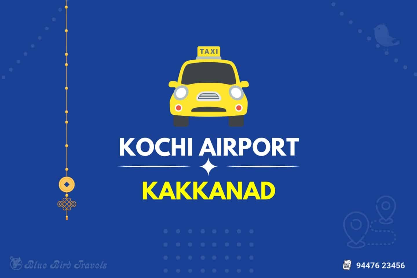 Kochi Airport to Kakkanad Taxi (Featured Image)
