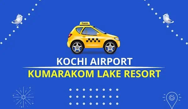 Kochi Airport to Kumarakom Lake Resort Taxi (Featured Image)