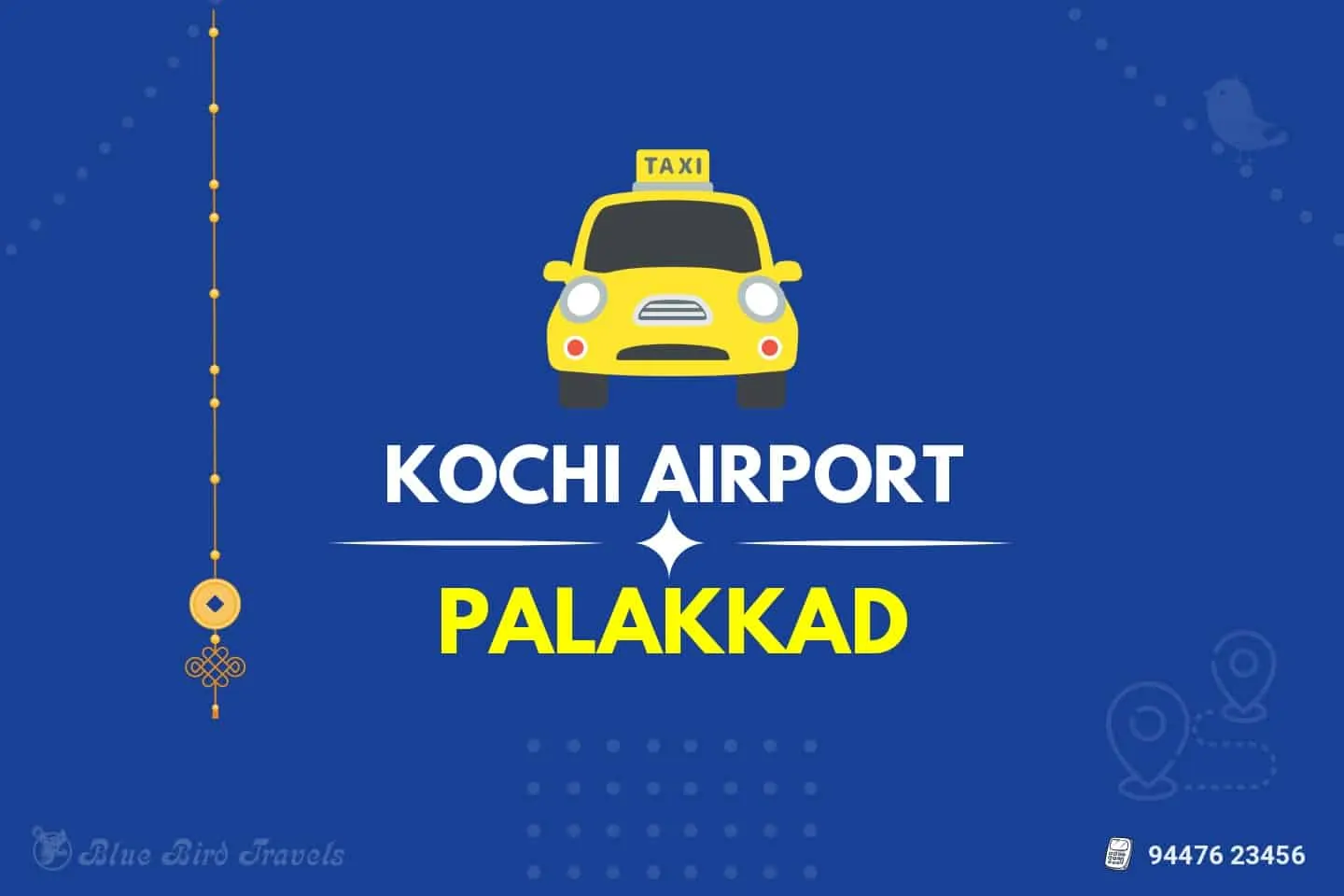 Kochi Airport to Palakkad Taxi (featured Image )