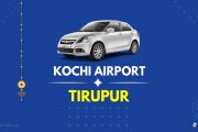 Kochi Airport to Tirupur Taxi - DZire
