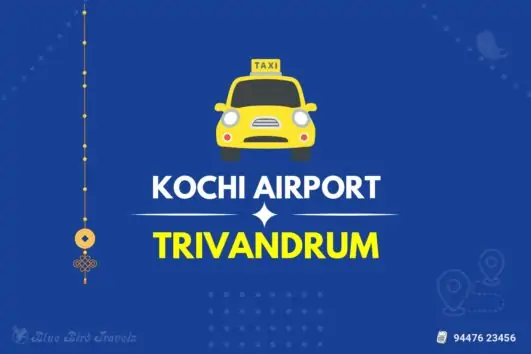 Kochi Airport to Trivandrum Taxi(Featured Image)