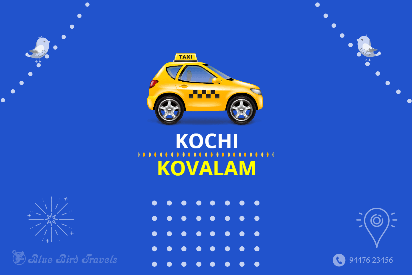 Kochi to Kovalam Taxi (Featured Image)