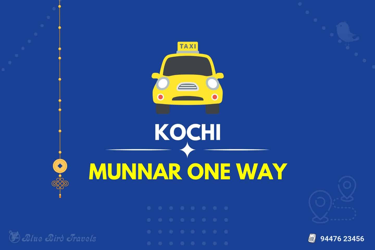 Kochi to Munnar One Way Taxi(Featured Image)