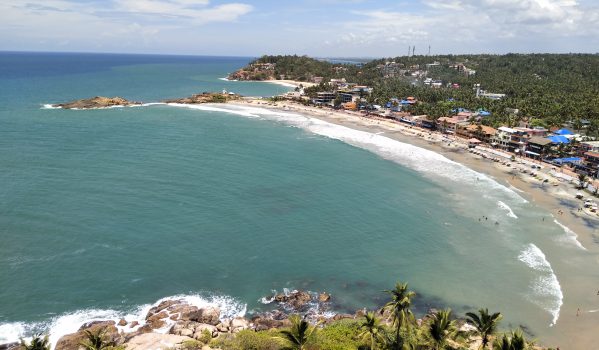 Kovalam vs Poovar – Which Is Better for Your Kerala Trip? 2 Kovalam main beach