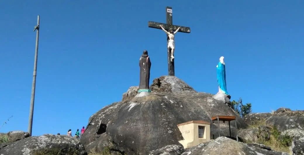 A Chapel at the top of a hill