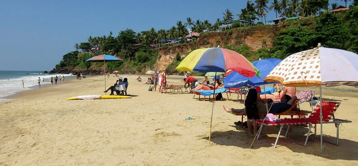 Beach near varkala