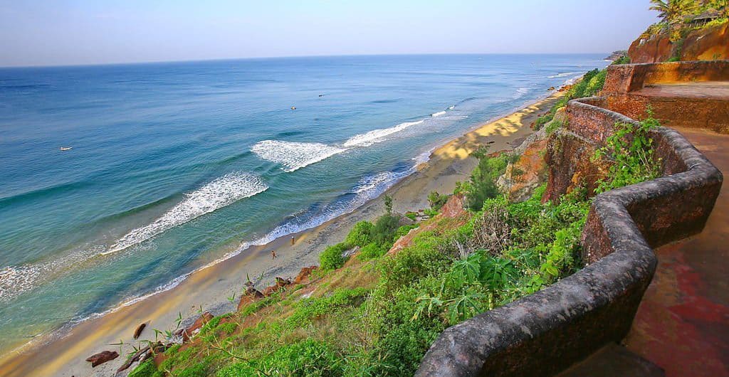 Best view of Beach from the top hill