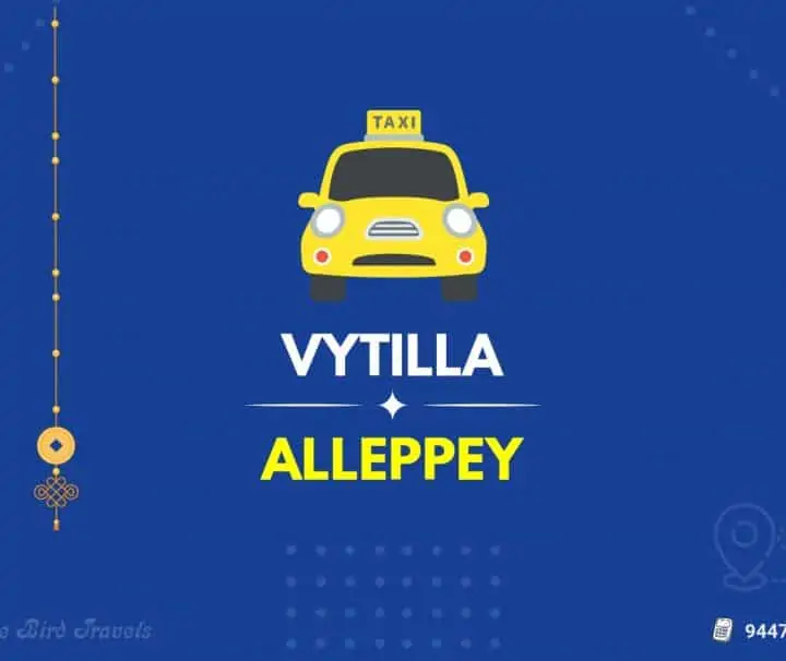 Vytilla to Alleppey Taxi (Featurd Image)