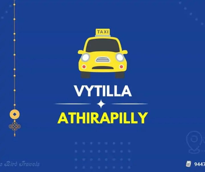 Vytilla to Athirapilly Taxi (Featured Image)