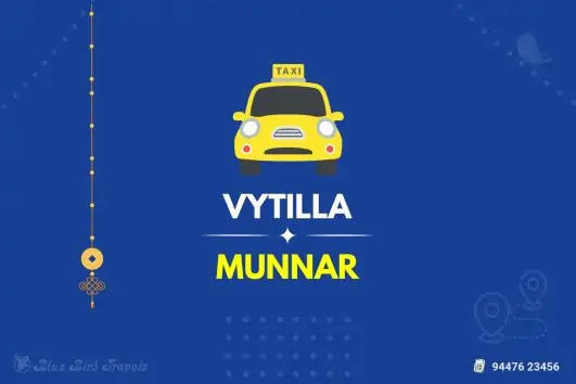 Vytilla to Munnar Taxi (Featured Image)
