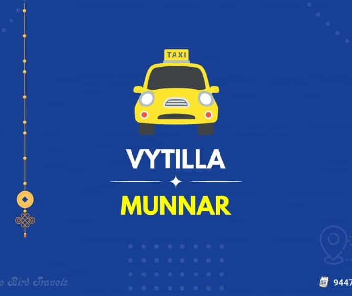 Vytilla to Munnar Taxi (Featured Image)