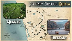 Kerala Itinerary 5 Days vs 7 Days – Which One Should You Choose? 20 Munnar to Thekkady