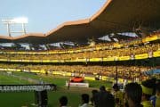 An amazing view of Jawaharlal Nehru Stadium ground