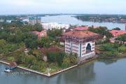 Spectacular aerial view of Willingdon Island