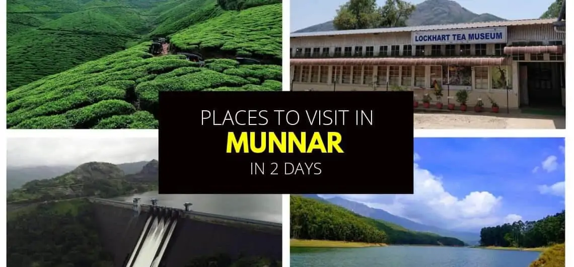 Featured image of places to visit in Munnar in 2 days