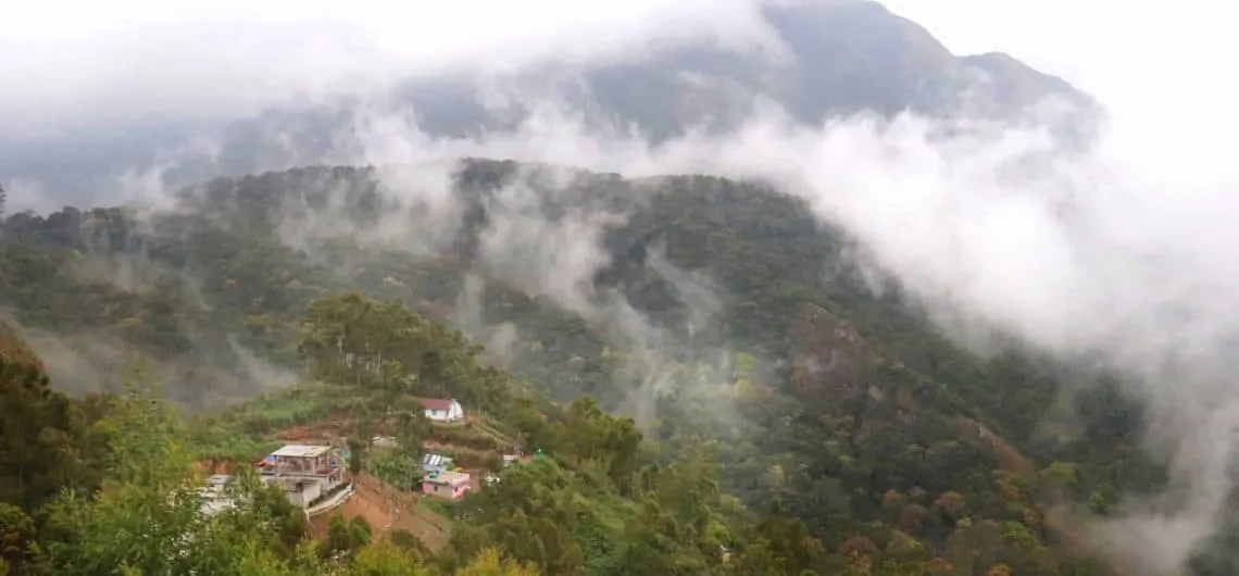 Fog at Munnar Top Station